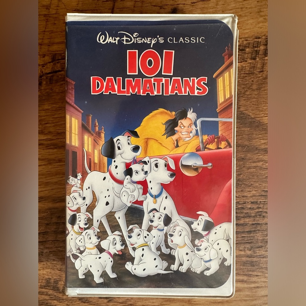❌SOLD❌ Disney Black Diamond VHS - 101 Dalmatians - Spring Lead 1992 RARE vintage